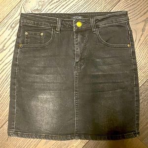 Denim Mini Skirt